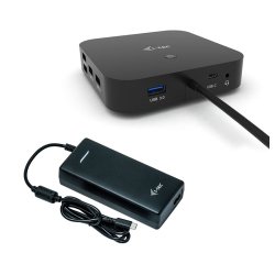 i-tec USB-C Dual Display Docking Station with Power Delivery 100 W + Universal Charger 100 W