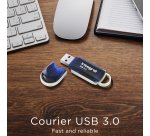 Integral INFD32GBCOU3.0 lecteur USB flash 32 Go USB Type-A 3.2 Gen 1 (3.1 Gen 1) Bleu, Argent