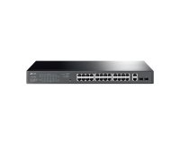 TP-Link TL-SG1428PE switch Gestionado L2 Gigabit Ethernet (10/100/1000) Energía sobre Ethernet (PoE) 1U Negro