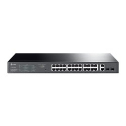 TP-Link TL-SG1428PE switch Gestionado L2 Gigabit Ethernet (10/100/1000) Energía sobre Ethernet (PoE) 1U Negro