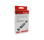 Equip 245460 lettore di schede USB 3.2 Gen 1 (3.1 Gen 1) Type-A/Type-C Grigio