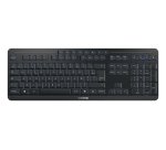 CHERRY Stream desktop ultimate clavier Souris incluse maison/bureau USB + RF Wireless + Bluetooth AZERTY Français Noir
