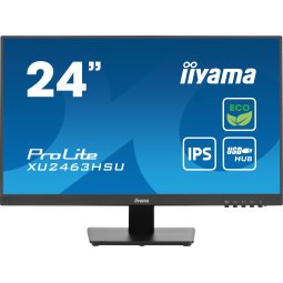 iiyama ProLite XU2463HSU-B1 computer monitor 60,5 cm (23.8") 1920 x 1080 Pixels Full HD LED Zwart