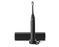 Philips Sonicare Spazzolino elettrico sonico con base di ricarica, 2 livelli intensità, sensore di pressione colore nero HX7101/02