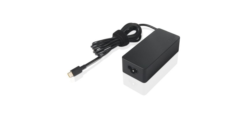 Lenovo GX20P92529 adaptador e inversor de corriente Interior 65 W Negro