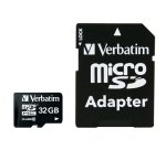 Verbatim - flash memory card - 32 GB - microSDHC