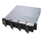 QNAP TL-R1200S-RP Boîtier de disques de stockage Boîtier disque dur/SSD Noir, Gris 2.5/3.5"