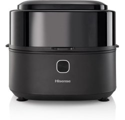 Hisense HAF1350DR Singolo 6,7 L Indipendente 1350 W Friggitrice ad aria calda Nero