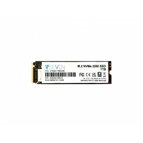 V7 V7SSD1TBNV3E unidad de estado sólido 1 TB M.2 Serial ATA III NVMe 3D TLC