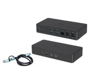i-tec USB 3.0 / USB-C / Thunderbolt 3 Professional Dual 4K Display Docking Station Generation 2 + Power Delivery 100W