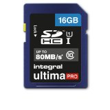 Integral INSDH16G10-80U1 mémoire flash 16 Go SD UHS-I