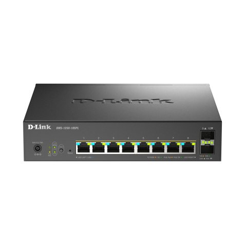 D-Link 10-Port Multi-Gigabit Smart Managed PoE Géré