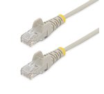 StarTech.com 2 m CAT6 Cable - Slim - Snagless RJ45 Connectors - Grey