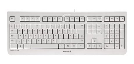 CHERRY KC 1000 teclado Universal USB Español Gris
