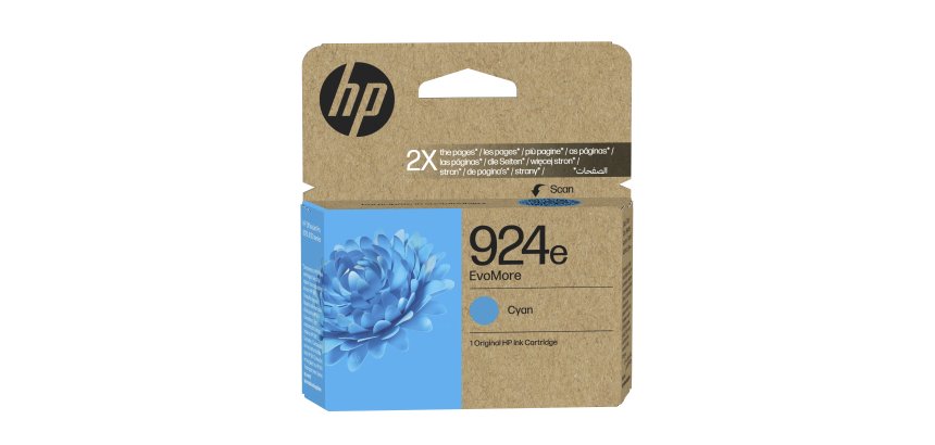 HP 924e EvoMore originele cyaan inktcartridge