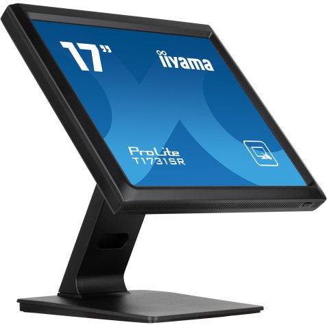 iiyama ProLite T1731SR-B1S écran plat de PC 43,2 cm (17") 1280 x 1024 pixels SXGA LCD Écran tactile Noir