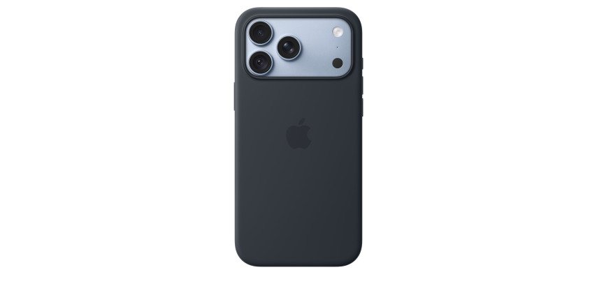 Apple Coque en silicone avec MagSafe pour iPhone 18 Pro Max - Bleu marine