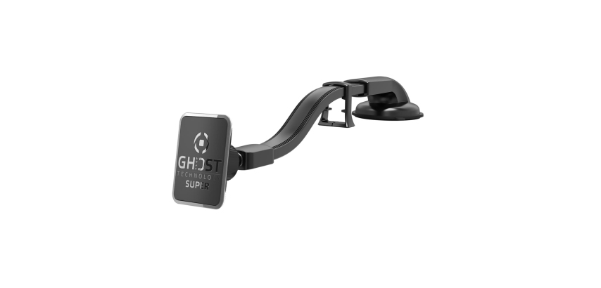 Celly GHOSTSUPERFLEX supporto per personal communication Supporto passivo Telefono cellulare/smartphone Nero