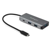 Hub Ladrón USB-C de 4 Puertos (10Gbps) - 3 Puertos USB-A y 1 Puerto USB-C 