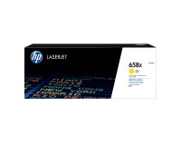 HP 658X High Yield Yellow Original LaserJet Toner Cartridge