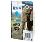 Epson Elephant 24XL Claria Photo HD Single Cyan Ink