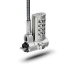 StarTech.com Câble Antivol pour Ordinateur Portable de 2m - Câble de Sécurité pour PC Portable, Compatible avec Noble Wedge®/Nano/K-Slot - Câble de Verrouillage avec Serrure à Combinaison sans Clé, Câble Anti-Vol