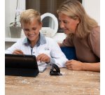 R-Go Tools Ratón ergonómico R-Go Twister, para ambas manos, con software de pausa, plegable, bluetooth y con cable