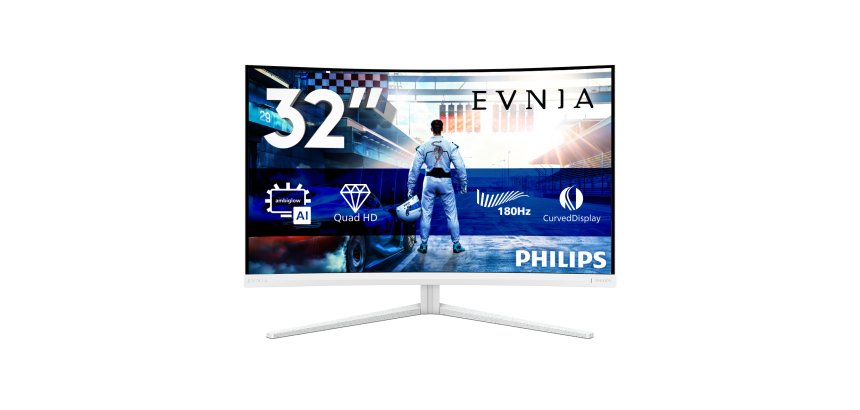 Philips Evnia 5000 32M2C5501/00 computer monitor 80 cm (31.5") 2560 x 1440 pixels Quad HD LCD White