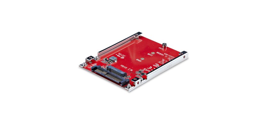 StarTech.com Adaptador M.2 a U.3 para SSDs M.2 NVMe - Conversor Adaptador de Host de Unidad M.2 PCIe a U.3 de 2,5 (SFF-TA-1001) - Cumple con TAA
