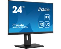 iiyama ProLite XUB2492QSU-B1 écran plat de PC 60,5 cm (23.8") 2560 x 1440 pixels Quad HD LED Noir
