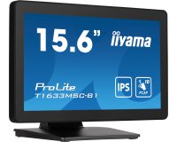 iiyama ProLite T1633MSC-B1 écran plat de PC 39,6 cm (15.6") 1920 x 1080 pixels Full HD LCD Écran tactile Noir
