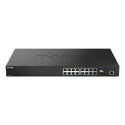D-Link DMS-1250-18/E commutateur réseau Géré L2 2.5G Ethernet (100/1000/2500) Noir