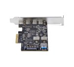 StarTech.com 5-Port USB PCIe Card, USB 3.2 10Gbps, PCI Express Card with 4x USB-C Ports, 1x USB-A Internal Port, USB PCIe Controller Card, Windows/macOS/Linux