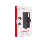 Celly Wally custodia per cellulare 14,7 cm (5.8") Custodia a libro Nero, Marrone