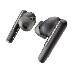 Poly Écouteur noir Voyager Free 60/60+ certifié Microsoft Teams (2 pièces)