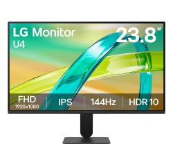 LG 24U411B-B écran plat de PC 60,5 cm (23.8") 1920 x 1080 pixels Full HD LCD Noir