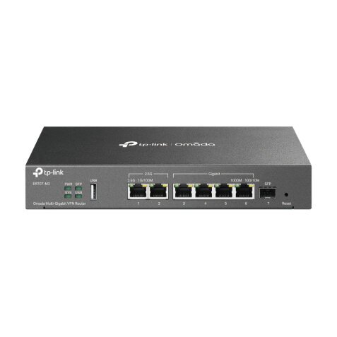 TP-Link Omada ER707-M2 Routeur connecté 2.5 Gigabit Ethernet, Fast Ethernet, Gigabit Ethernet Noir