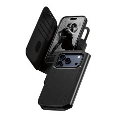 PanzerGlass CARE by ® Feature Case Tango Two-in-One Wallet w. MagSafe iPhone 17 Pro mobiele telefoon behuizingen Hoes Zwart