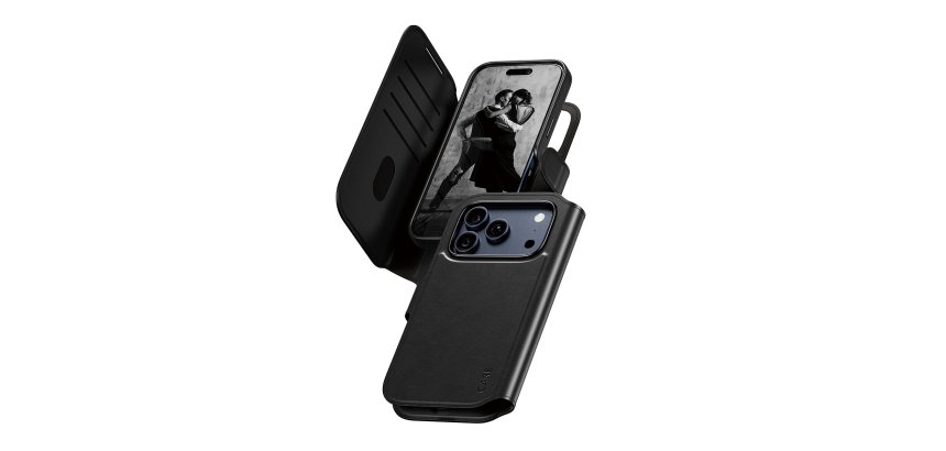 PanzerGlass CARE™ by ® Tango 2-in-1 Wallet Case w. MagSafe iPhone 17 Pro protective case for mobile phones Black Cover