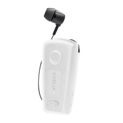 Celly BHCLIP Headset Wired In-ear Calls/Music/Sport/Everyday USB Type-C White