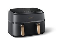 Philips Serie 3000 Airfryer doppio cestello, friggitrice ad aria da 9.0L, 12 metodi di cottura, App per ricette NA352/00