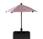 Celly Zero Pink Compact Sun umbrella