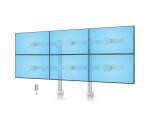 StarTech.com 6-MONITOR-ARM-A support d'écran plat pour bureau 81,3 cm (32") Blanc