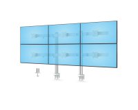 StarTech.com 6-MONITOR-ARM-A support d'écran plat pour bureau 81,3 cm (32") Blanc