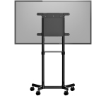 StarTech.com Verrijdbare TV Standaard - Mobiele TV Vloerstandaard voor 37-70" VESA Scherm (70kg) - TV Trolley met Schap en Opbergvak - Roteren/Kantelen - Universele TV Mount op Wielen