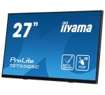 iiyama ProLite T2755QSC-B1 écran plat de PC 68,6 cm (27") 2560 x 1440 pixels Quad HD LCD Écran tactile Noir