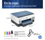 HP Smart Tank 7006 Inalámbrico All-in-One Color Impresora, Impresión a doble cara; Copiadora y escáner
