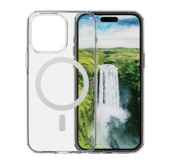 dbramante1928 Iceland Ultra D3O MagSafe coque de protection pour téléphones portables Housse Transparent, Blanc
