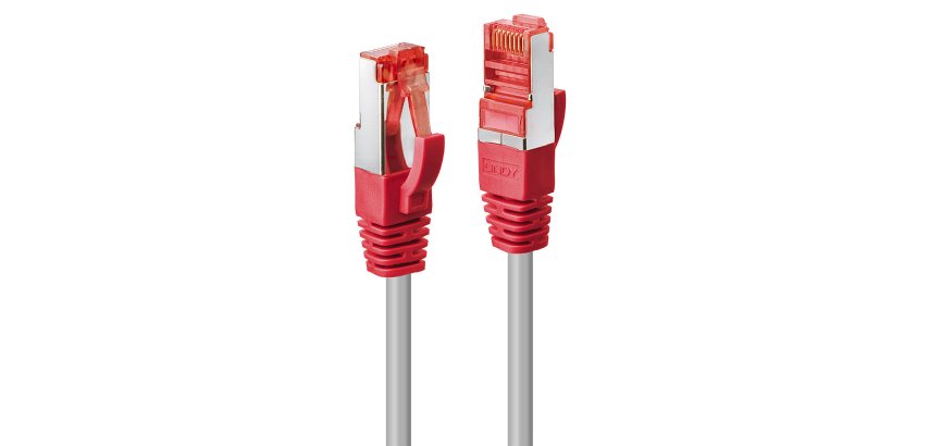 Lindy 47842 cable de red Gris 10 m Cat6 S/FTP (S-STP)