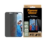 PanzerGlass ® Privacy Screen Protector iPhone 16 | 15 | Ultra-Wide Fit w. EasyAligner Protector de pantalla Apple 1 pieza(s)